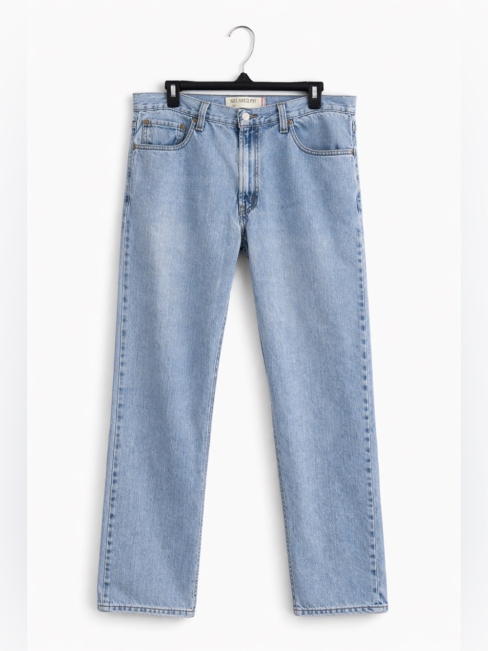 Vintage Levi’s 569 Loose Straight Jeans 36x32 Light Wash Baggy Y2K (550 Tag)